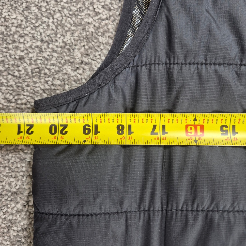 Columbia Omni-Heat Puffer Vest Mens Small Black Insulated Full Zip - Picture 6 of 8